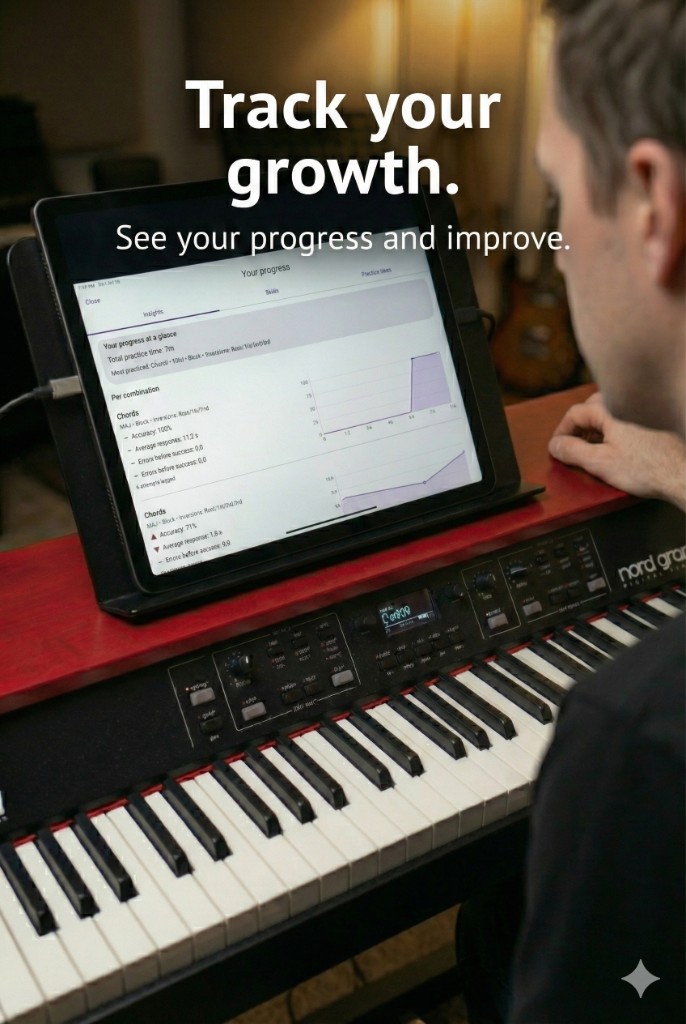 Chordwise Live progress tracking